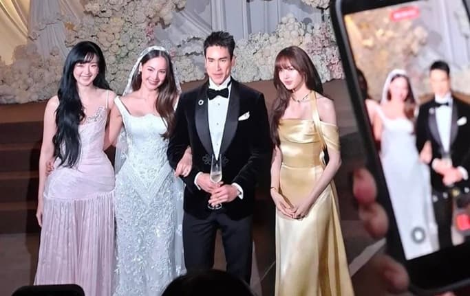 วิวาห์แห่งปี! งานแต่ง 'ณเดชน์-ญาญ่า' คนบันเทิงร่วมยินดีคับคั่ง ช็อตใจฟู 'ลิซ่า' โผล่เซอร์ไพรส์